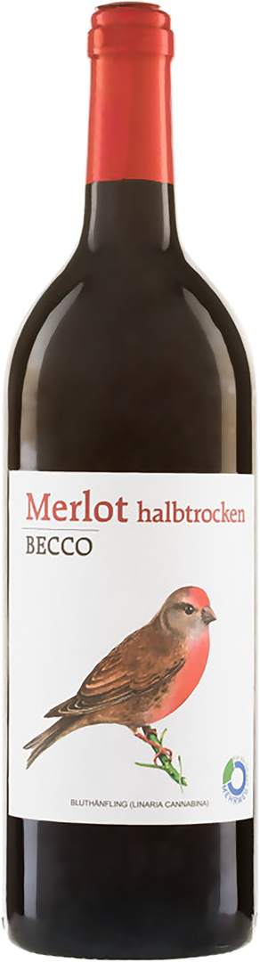 Becco IGT 2022 Biowein halbtrocken PRObioWEIN - Liter Merlot