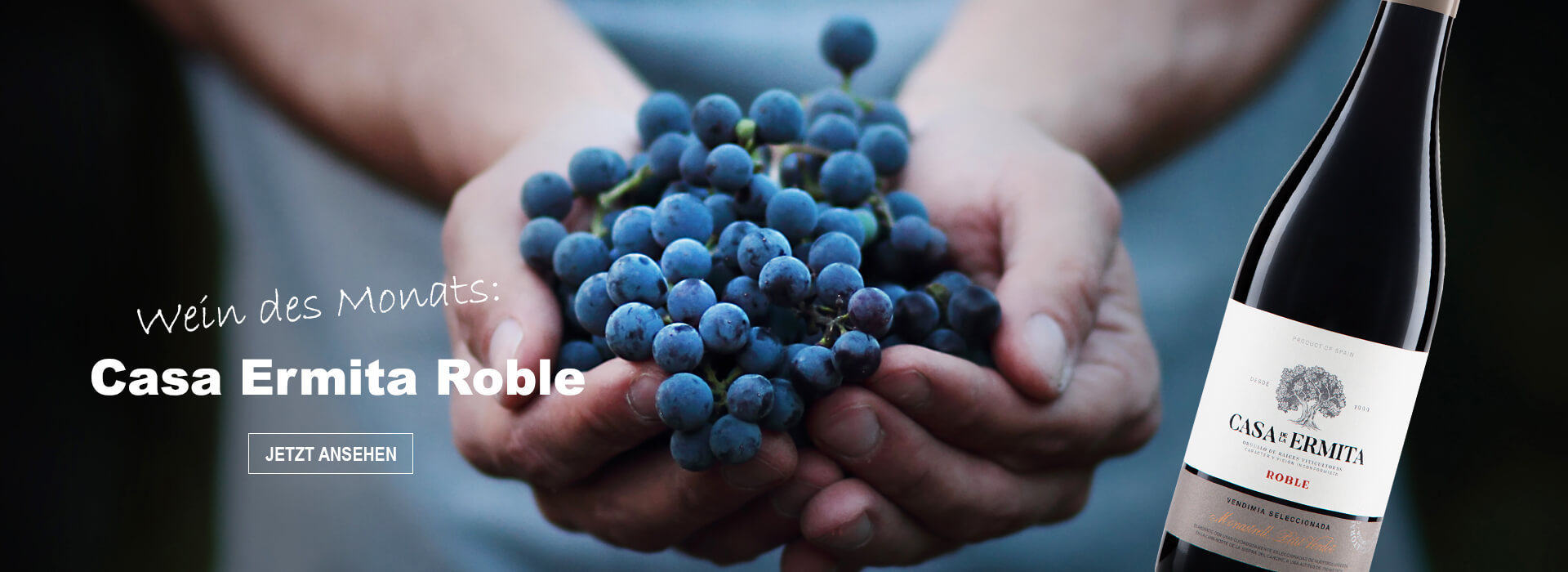 Unser Wein des Monats: Casa Ermita Roble Unser Wein des Monats: Casa Ermita Roble