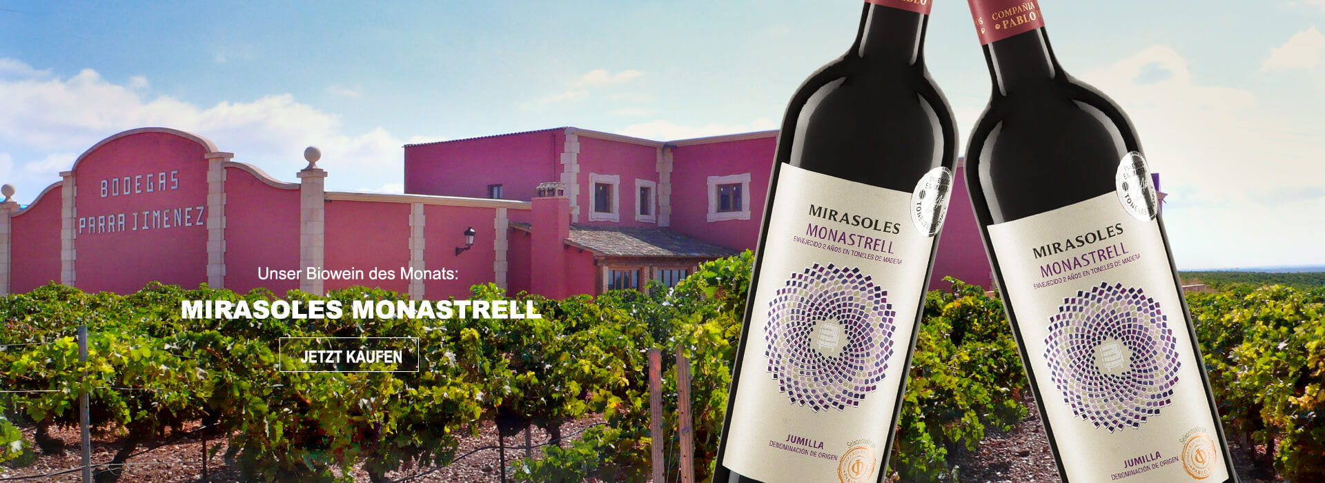Unser Wein des Monats: Mirasoles Madera Parra