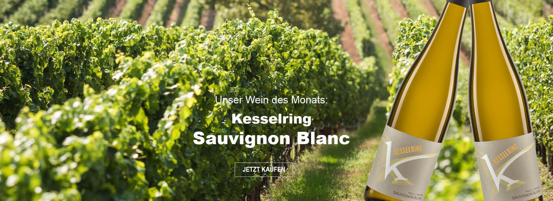 Unser Wein des Monats: Kesselring Sauvignon Blanc Unser Wein des Monats: Kesselring Sauvignon Blanc